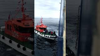 PILOT BOARDING | CABLE SHIP | HAMMERFEST NORWAY | ILE DE BATZ