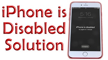 How to Fix "iPhone is Disabled Connect to iTunes" | Official Apple Method restore iPhone