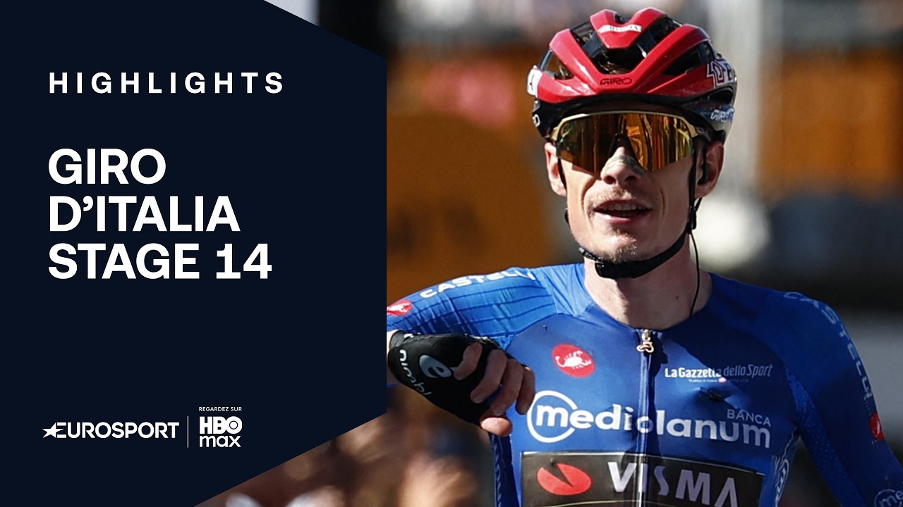 GIRO D'ITALIA 2026 - COUP DOUBLE ! Jonas Vingegaard s'empare du MAILLOT ROSE et remporte l'étape 14