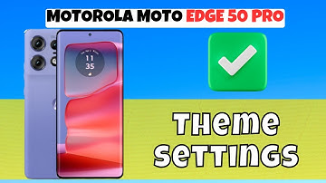 MOTOROLA MOTO EDGE 50 PRO Theme Change || How to change the theme || Theme settings