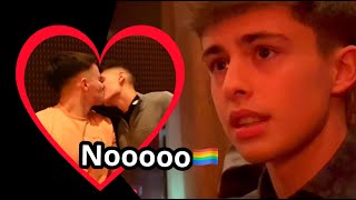 Coming out as GAY🏳️‍🌈 by kissing my Boyfriend😱 IT WENT TERRIBLE!!😳🌈 Resimi