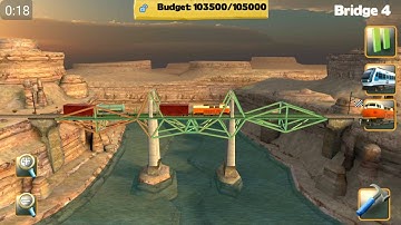 Bridge Constructor Train DLC- LOS TRAINGELES BRIDGE 4 Freight Train Proof