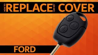 FORD key shell change, replace / FORD klapsleutel behuizing of batterij vervangen