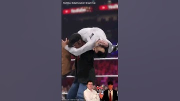 Nostalgia Critic hits Angry Video Game Nerd with Feast Your Eyes - WWE 2k24 #WWE #WWE2k24 #AVGN #NC