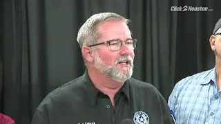 Brazoria County offficials discuss Hurricane Harvey preps