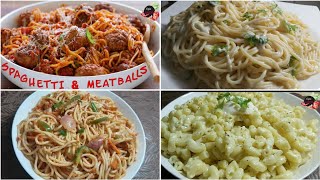 4 unique pasta recipes | quick and easy recipes | pasta lunch/dinner recipes