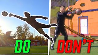 The DO'S & DON'TS of Goalkeeper Training - How Should You Train??