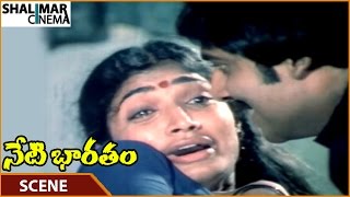 Neti Bharatam Yadagiri Torturing Kasthuri Kills Her Vijayashanti Suman Shalimarcinema