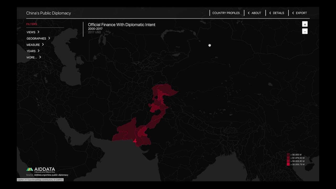 Walkthrough Tutorial: New updates to AidData’s China’s Public Diplomacy Dashboard