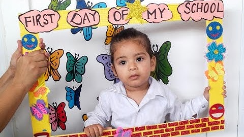 Shaurya's first day of school | Preschool | Emotional moment | Proud Mother