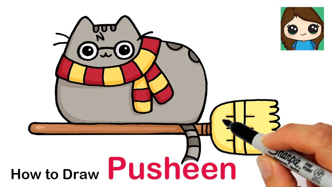 pusheen the cat harry potter