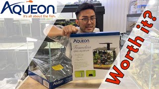 Aqueon's frameless tanks 