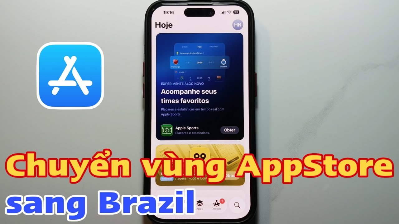 Cách chuyển vùng App Store sang Brazil - YouTube