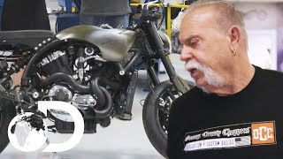 The Process Of Building A Bike At Orange County Choppers | American Chopper