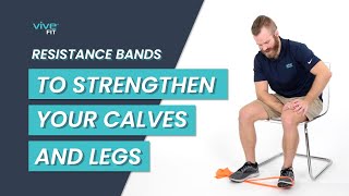 How to use a resistance band to stretch your neck, calves and more