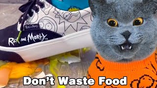 Oscar Never Wastes Food No Matter What The Day😋| Oscar‘s Funny World | Cute And Funny Cat