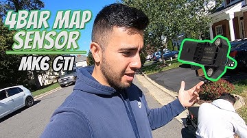 4 BAR Map Sensor for MK6 GTI!
