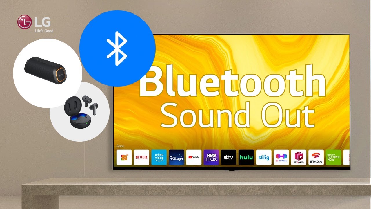 How to connect a bluetooth device to the sound out option, Bluetooth sound  out, LG TV