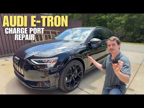 Our Audi E-Tron Wouldn’t Charge! Fixing Charge Port Latching Mechanism