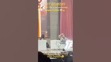 Just Orientation?! Techfest👀 ft.#iitbombay #iit #jee #gate #viral #trending #shorts #trendingshorts
