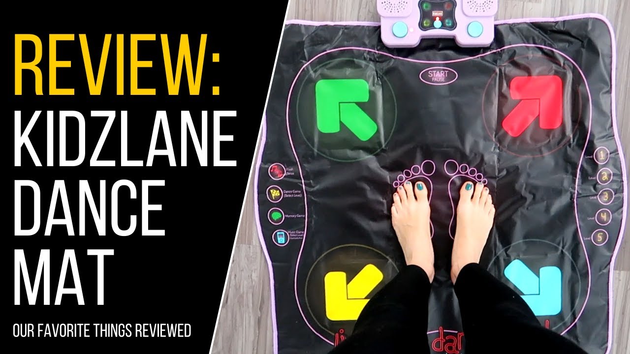 KidzLane Dance Mat Review  2022 Best Light Up Dance Pad 