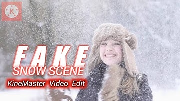 Fake Snowfall Editing Video Tutorial like Professional in KineMaster 2020// KineMaster Tutorial//