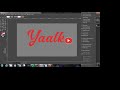 How to create a logo for your youtube channel under 2 minutes in gimp