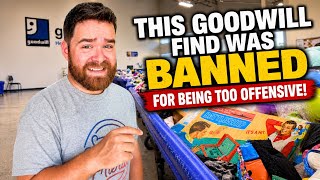This Goodwill Find Was BANNED for Being Too Offensive!