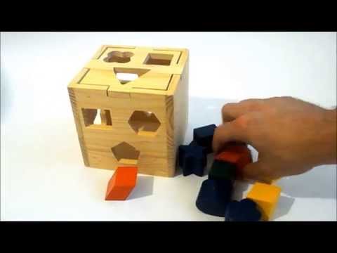Развивающие деревянные игрушки МДИ (7 кубиков)