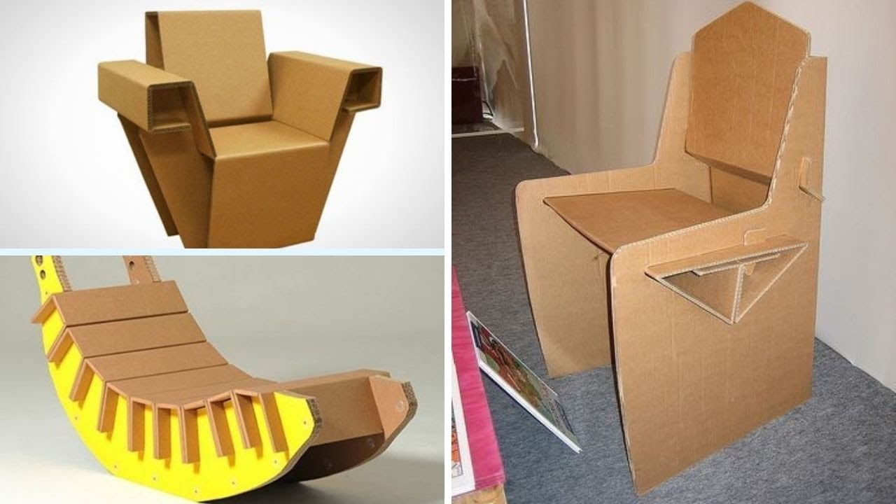 7 Amazing Diy Cardboard Chair Design Ideas Youtube