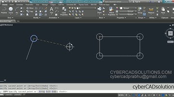 How to Move And How to Copy Objects in AutoCAD