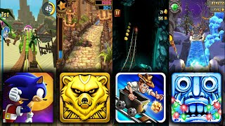 Sonic Forces Vs Spirit Run Vs Rail Rush Vs Temple Run 2 Frozen Festival - Endless Run Game Play screenshot 2