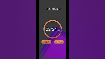 Stopwatch ui Design#LogoDesign #GraphicDesign #DesignProcess