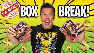 RARE & EXPENSIVE WOLVERINE TRADING CARDS!!! Top Secret, Jambalaya Fleer Ultra Wolverine Box Break!