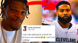 NFL PLAYERS REACT TO CLEVELAND BROWNS RELEASING ODELL BECKHAM JR | OBJ Released Reactions