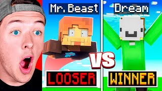 Dream vs MrBeast Minecraft FIGHT! ($1,000,000)