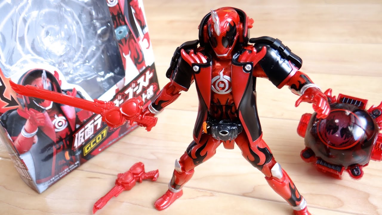 ゴースト強化フォーム Gc07 仮面ライダーゴースト 闘魂ブースト魂 ゴーストチェンジシリーズ レビュー サングラスラッシャーはソード ブラスター2種付属 Youtube