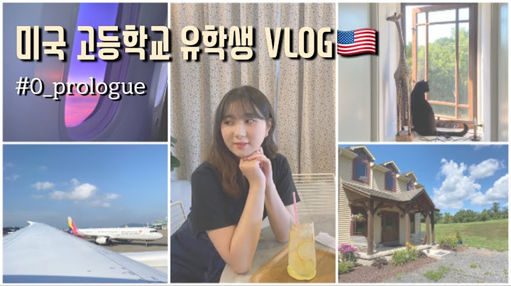 🇺🇸𝗩𝗟𝗢𝗚 prologue : 한국 다시 안녕👋🏻 • 미국유학