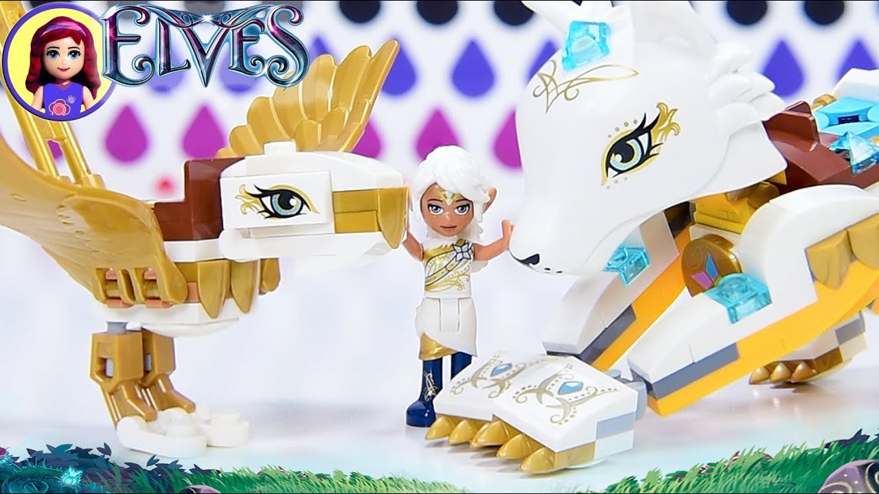 Lego Elves Emily & Noctura's Showdown Build the Review Kids YouTube