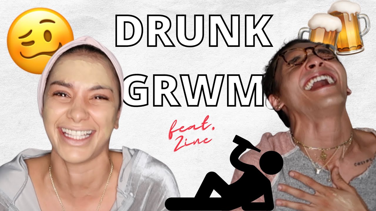 My best friend puts makeup on me... DRUNK 🥴🍻 - YouTube