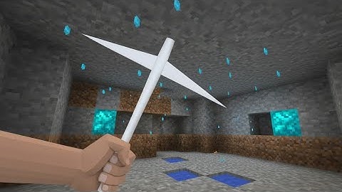 DIY ⛏️ How to make a PICKAXE of A4 Paper