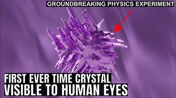 Physicists Create First Ever Time Crystal We Can See With Our Eyes