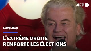 Pays-Bas: l'extrême droite remporte les élections législatives | AFP