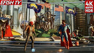 Red Hood Vs Superman Hardest Ai - Injustice 2