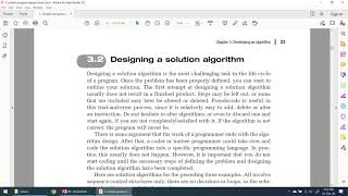 8-Design a Solution Algorithm | Example 3.1 |Chapter 3 | Simple Program Design Lesley Anne Robertson