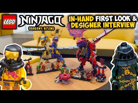 March 2025 Ninjago Sets - In-Hand Look & Designer Interview