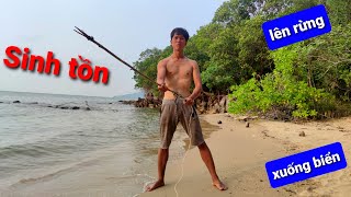 Thử Thách Sinh Tồn Trên Đảo Hoang Chỉ Với Một Con Dao - Island Survival