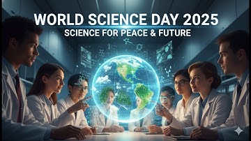 World Science Day for Peace and Development 2025 | Theme: Trust, Transformation & Tomorrow | UNESCO