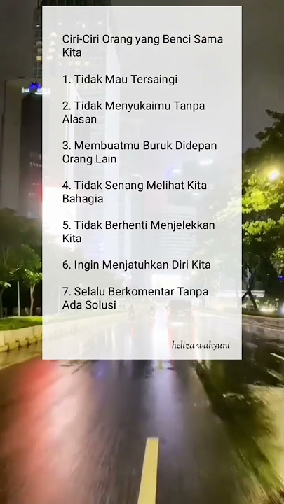 Ciri-ciri orang yg benci sama kita #shortvideo #whatsappstatus #katakatabijak #ciri #shorts #status