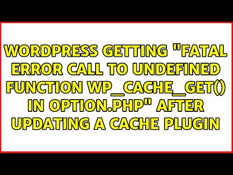 Getting 'Fatal error:
